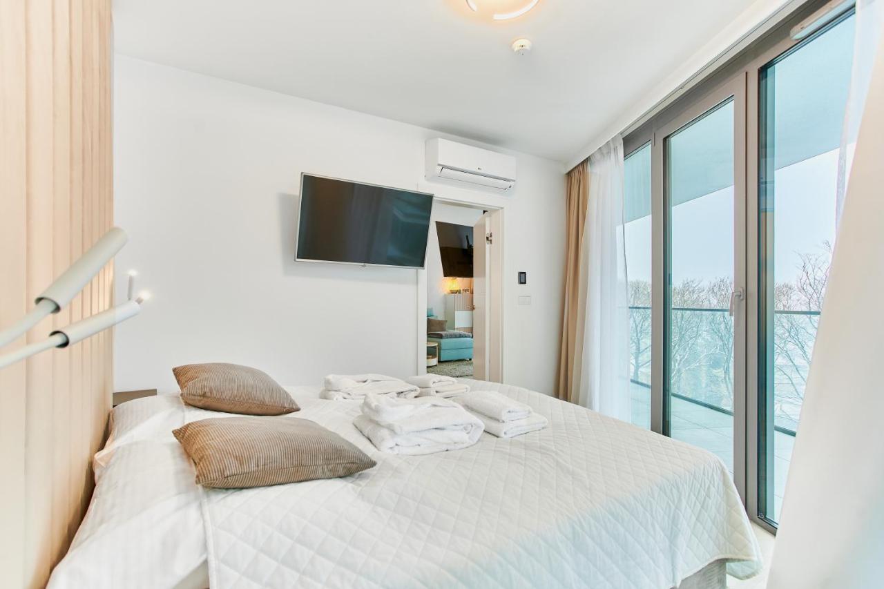 Wave Family Apartment - Sea View Miedzyzdroje Esterno foto